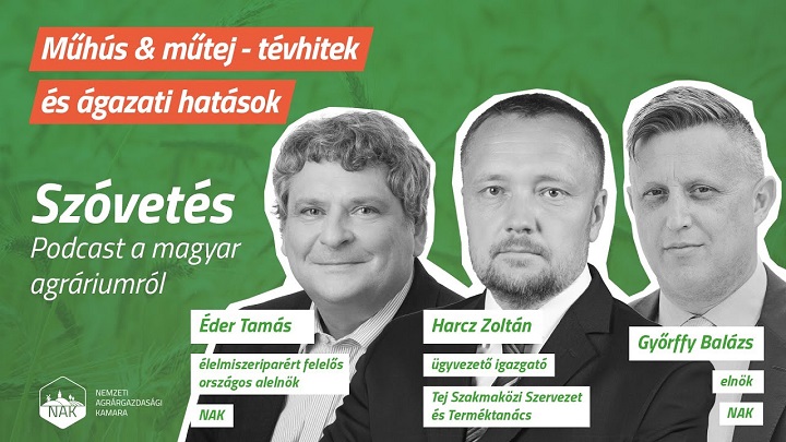 Műhús & műtej - tévhitek és ágazati kihívások - SZÓVETÉS podcast - 4. évad 7. epizód
