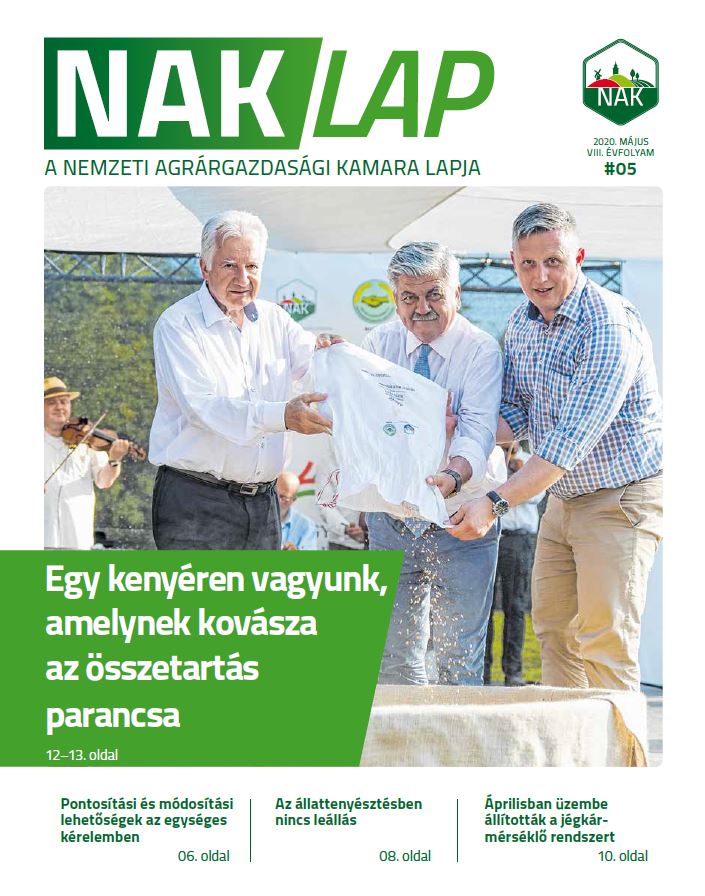 NAKlap 2020. május VIII. évf. 5