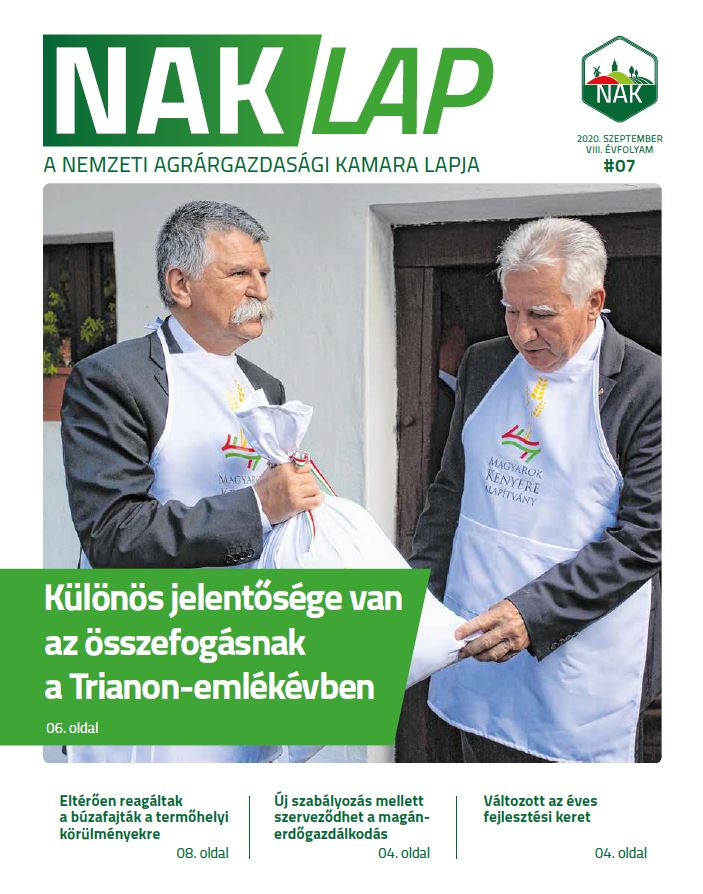 NAKlap 2020. szeptember VIII. évf. 7