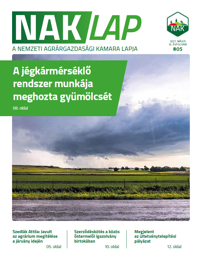 NAKlap 2021. május IX. évf. 5