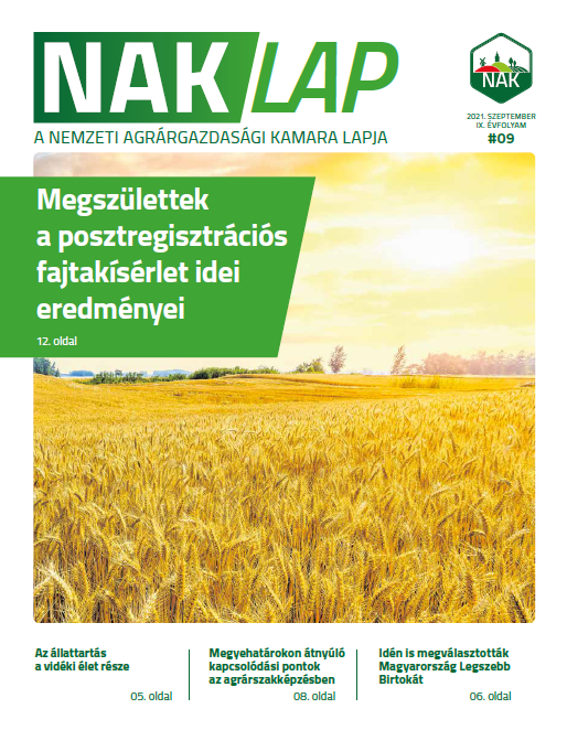 NAKlap 2021. szeptember IX. évf. 9